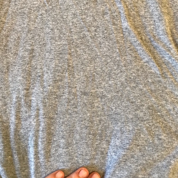 Ted Baker polo shirt grey cotton stretchy tee button up collar top - Picture 8 of 15